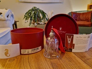 Waterford Kristall. 12 Days of Christmas, Kristallglocke. "5 Goldringe".  - Bild 1 von 8