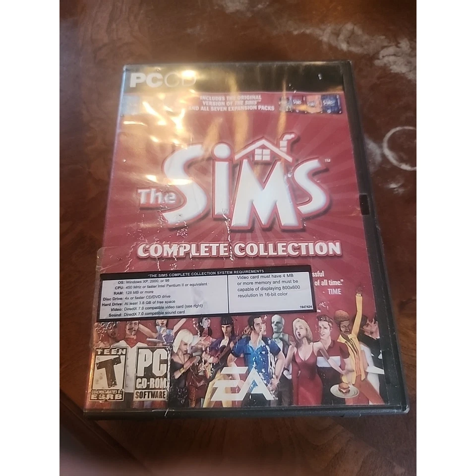 The Sims Complete Collection PC Windows 2005 - 4 Disks - Image 1 of 4