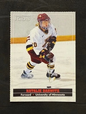 Sports Illustrated for Kids #450 2005 Natalie Darwitz Minnesota Gophers Salón de la fama Foto 1 de 2