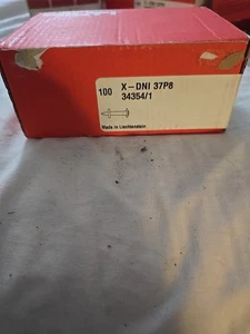Hilti X-DNI 37P8 34354/1 100 Stück - Bild 1 von 6