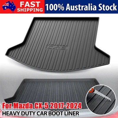 Boot Liner for Mazda CX5 CX-5 2017-2024 Heavy Duty Cargo Trunk Cover Car Mat - image 1 of 4