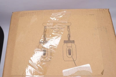 LNC 3-Light Modern Farmhouse Semi-Flush Mount Oil-Rubbed Bronze  - Image 1 of 4