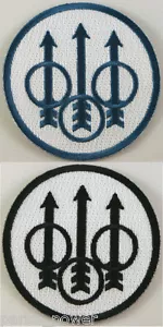 Beretta Schusswaffen bestickt Bügelbild Patch, Militär, Strafverfolgungswaffen - Bild 1 von 3