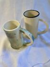 Peter Shire EXP Echo Park Pottery Pair of MUGS Los Angeles AD 1979 One Owner