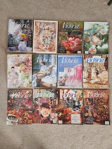 Lot Of 12 Vintage 1994 Victoria Magazines January Thru Dec. EXCELLENT CONDITION - Picture 1 of 15