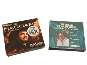 MERLE HAGGARD Country Legend - 36 All-Time Greatest hits 30 Super Hits 3CD set 2 - Picture 1 of 6