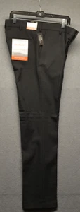 NWT Van Heusen Traveler Slim Fit Flex Waistband Men's Black Pants Size 33X32 - Picture 1 of 12