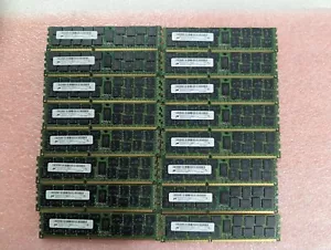 256GB (16 x 16GB) 2Rx4 PC3-12800R DDR3 HP MICRON RAM 672612-081 684031-001 - Picture 1 of 3