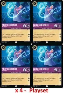 Disney Lorcana Spielset x4 Fee Patin Here to Help 40/204 Non-Foil Floodborn - Bild 1 von 2