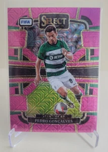 2023-24 SELECT FIFA PEDRO GONCALVES PINK MOJO PRIZM TERRACE #49 Ser #153/199 - Picture 1 of 2