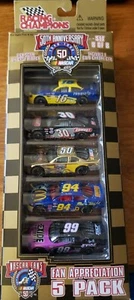 Racing Champions 1998 Fan Apreciation Pack 5 Set 8 de 8 sin abrir - Imagen 1 de 2