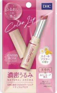 DHC Color Lip Cream Natural Aroma Cassis Rose Color 1.5g - Picture 1 of 5