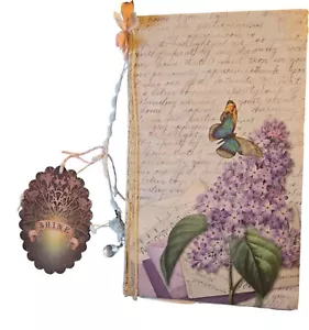Handmade Junk Journal Diary Vintage Papers Notes Photos Art Writing Memorabilia - Picture 1 of 24