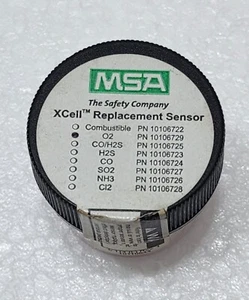 MSA 10106729 XCELL O2 OXYGEN REPLACEMENT SENSOR - Picture 1 of 4