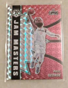 2020-21 Mosaic Paul George Jam Masters Mosaic Silver Prizm #8 Clippers - Picture 1 of 2