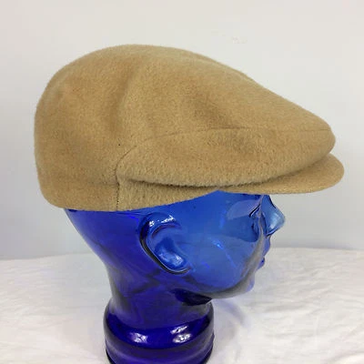 Vintage Wool Newsboy Cabbie OG Hollywood PImp Golf 1970's Hat Cap M  - Image 1 of 4