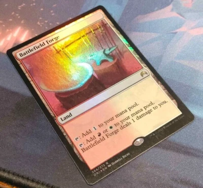 Battlefield Forge FOIL - Magic Origins - NM - Rare Land - MTG - Image 1 of 3