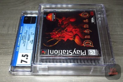 CGC 7.5 B+ - Diablo (PlayStation 1, PS1 1998) FACTORY SEALED! - RARE! - Image 1 of 4