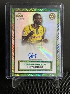 2024/25 Topps Deco Serhou Guirassy Green Auto /99 Borussia Dortmund - Bild 1 von 2