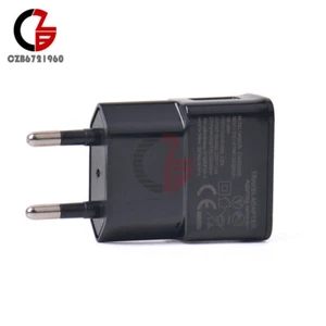 Chargeur mural 5V 2A USB EU 1 port charge voyage adaptateur secteur réglable - Photo 1 sur 10