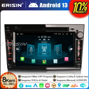 8-Kern Android 14 GPS Autoradio DAB+ Opel Corsa C/D Astra H Vivaro Zafira Meriva - Bild 1 von 24
