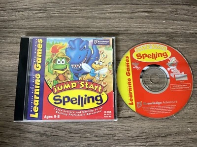 Knowledge Adventure JumpStart Spelling (Windows/Mac, 1998)  Ages 5-8 - Image 1 of 4