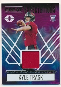KYLE TRASK 2021 PANINI ILLUSIONS GREAT EXPECTATIONS #GE-KT RC JERSEY PATCH MINT - Picture 1 of 2
