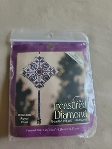 Nuevo en paquete Royal Plum Tiny Treasured Diamond Bead Kit Mill Hill 2013 MH22-3304 - Imagen 1 de 7