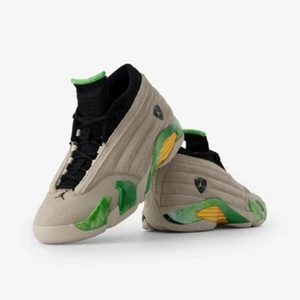 Taglia UK 5,5 - Jordan 14 Retro Low SP x Aleali May Fortune 2021 nuovo. - Foto 1 di 12