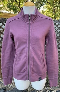 AMERICAN GIANT Plum Full Zip Moto Jacket - Size Small - Picture 1 of 11