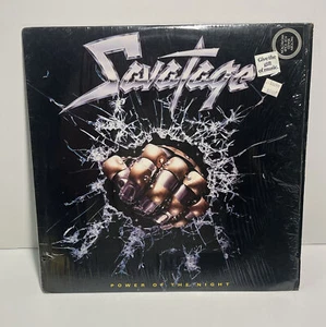 Savatage Power of the Night Vinyl LP Record 81247-1 Atlantic 1985 Original - Imagen 1 de 11