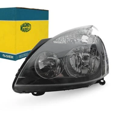 Scheinwerfer links für Renault Clio 2 BB CB schwarz Magneti Marelli 7701054058 - Bild 1 von 4