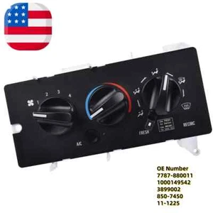 Climate Control Module A/C Control Panel for 2001-2005 Mack Trucks CH613 CV713 - Picture 1 of 8