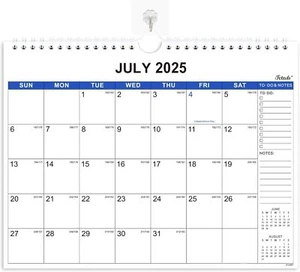 2025-2026 Wall Calendar - 18 Months Wall Calendar from Jul. 2025 - Dec. 2026 - Picture 1 of 3