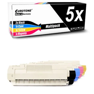 5x toner Eurotone do OKI C-5950-N MC-560-DN MC-560-Plus C-5850-DN C-5950-CDTN - Zdjęcie 1 z 4
