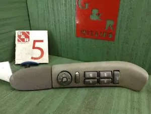 1995 CHEVROLET TAHOE DRIVER LEFT MASTER WINDOW SWITCH W TRIM BEZEL OEM - Picture 1 of 12