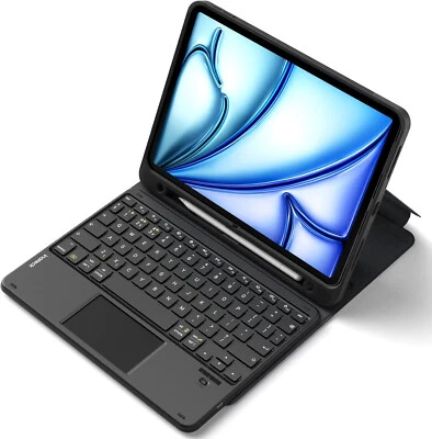Inateck iPad 10th Generation Case with Keyboard, Detachable Keyboard with Trackp - Image 1 of 3
