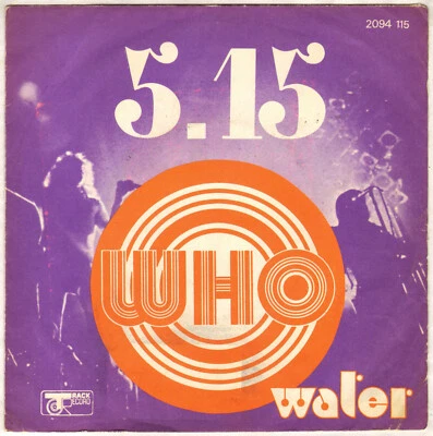 THE WHO "5-15" SP 1973 TRACK 2094 115 - Photo 1/4