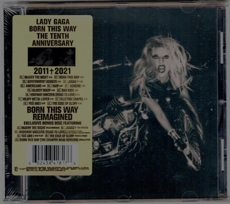 Lady Gaga Born This Way 10th Anniversary [2-CD] (New/Sealed) - Image 1 of 1