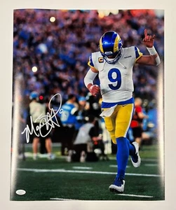 Matthew Stafford Autographed Signed 16x20 Photo JSA Rams Lions - Picture 1 of 3
