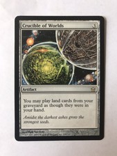 Crucible of Worlds, Fifth Dawn, LP Magic the Gathering MTG