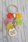 I Love you lots like jelly tots keyring and gift bag