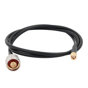 N Male Male Connector to RP-SMA Male Antenna Pigtail Cable 1M