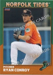 Norfolk Tides 2nd Ryan Conroy RC 2022 novato Baltimore Orioles - Imagen 1 de 1