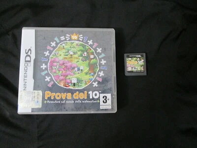 DS : PROVA DEL 10 : AVVENTURE NEL MONDO DELLA MATEMATICA -  ITA ! 3DS e 2DS ! - Immagine 1 di 2