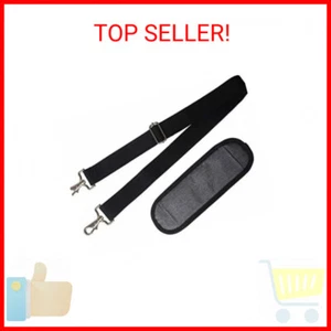 61" Replacement Shoulder Strap, Adjustable with Metal Hooks for Bags & Briefcase - Picture 1 of 2