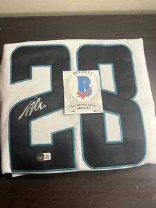 Maglietta Timo Meier Firmata Autografata San Jose Sharks Grande BAS COA BH16341 - Foto 1 di 5
