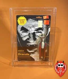 ERROR CARD Dracula Remco Mini Monster Glow in the Dark Vintage Figur MOC GB08 - Bild 1 von 11