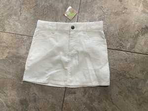 NWT Gymboree Crazy 8 ivory girls skirt size 7 adjustable waist - Picture 1 of 1