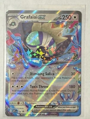 Grafaiai ex 100 Sv: Scarlet & Violet Promo Cards Holo - Image 1 of 2